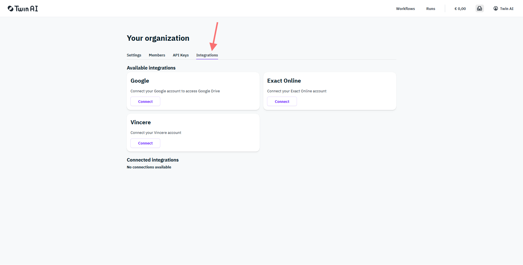 Integrations